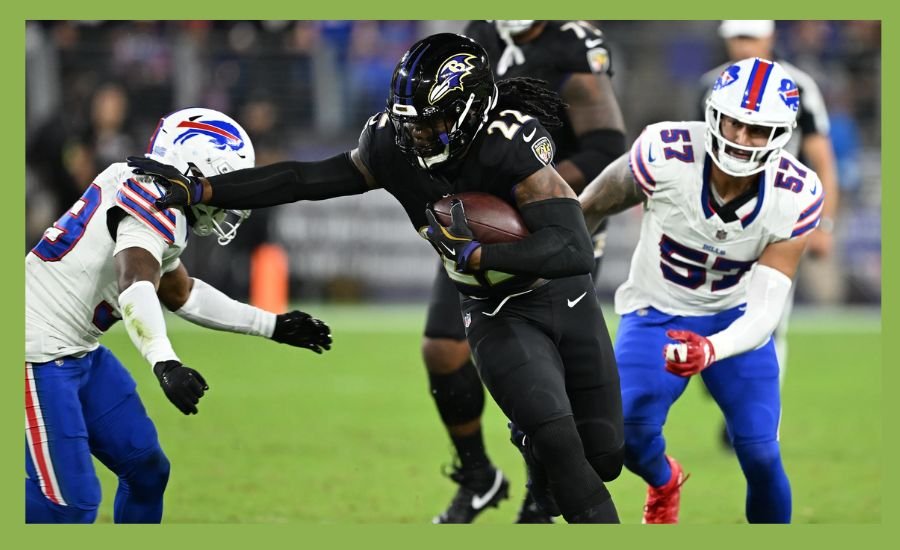 buffalo bills vs baltimore ravens match player stats