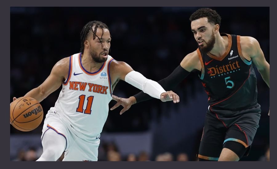 washington wizards vs knicks match player stats